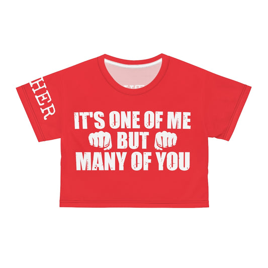 AOP Crop Tee