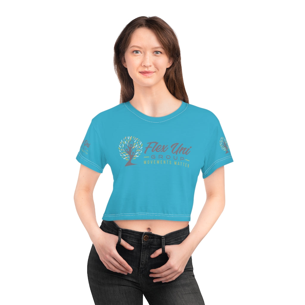 AOP Crop Tee