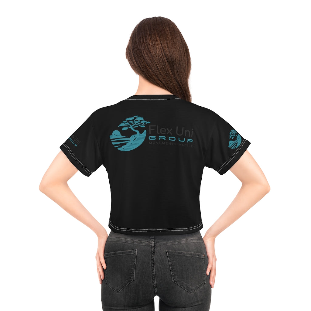 AOP Crop Tee