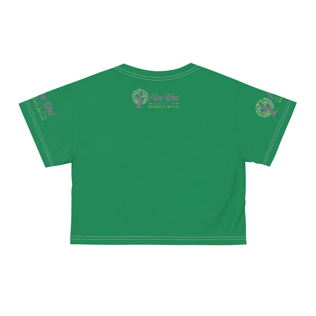 AOP Crop Tee