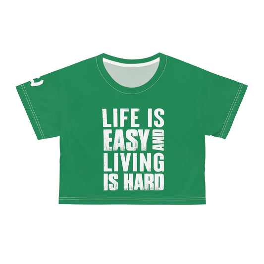 AOP Crop Tee