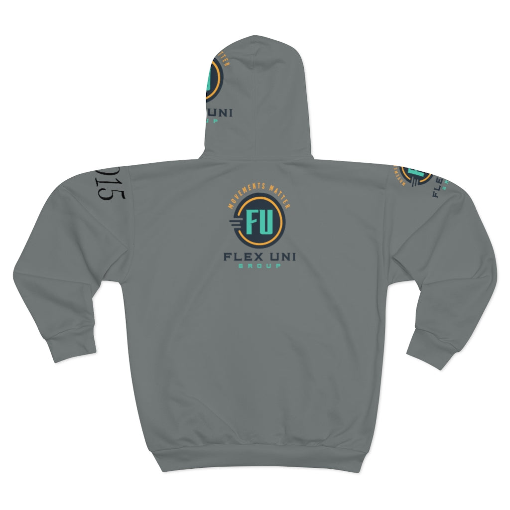 AOP Unisex Zip Hoodie