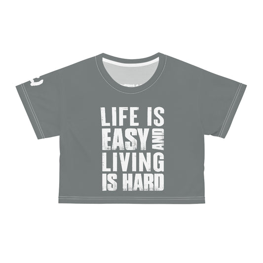 AOP Crop Tee