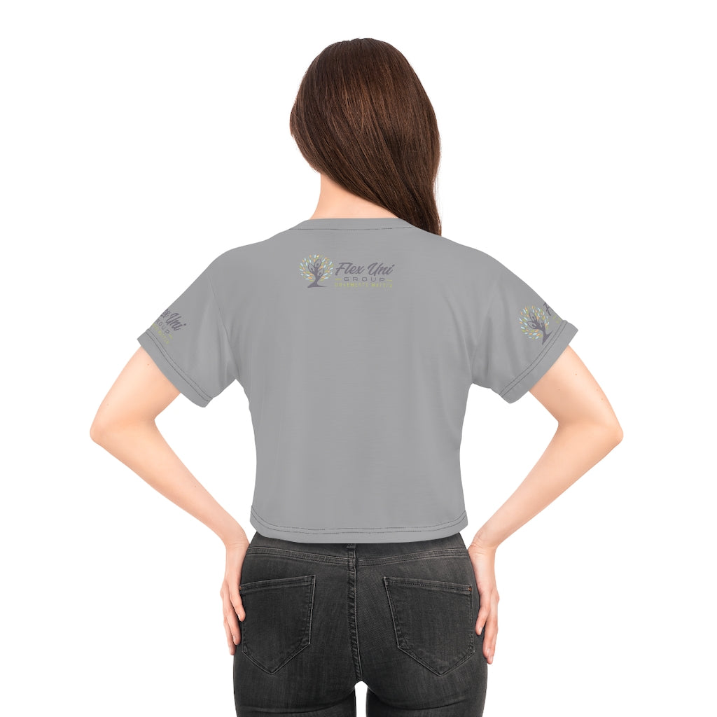 AOP Crop Tee
