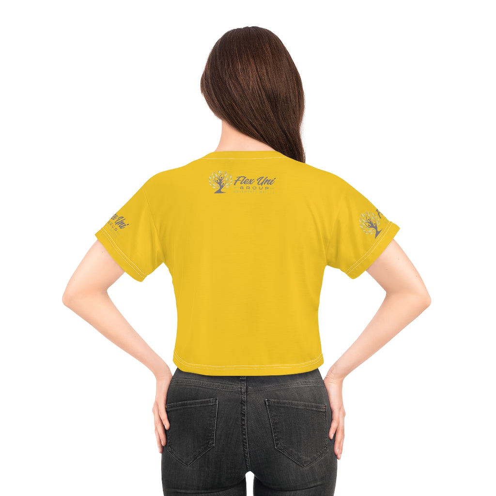 AOP Crop Tee