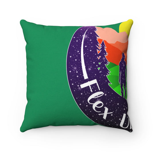 Spun Polyester Square Pillow