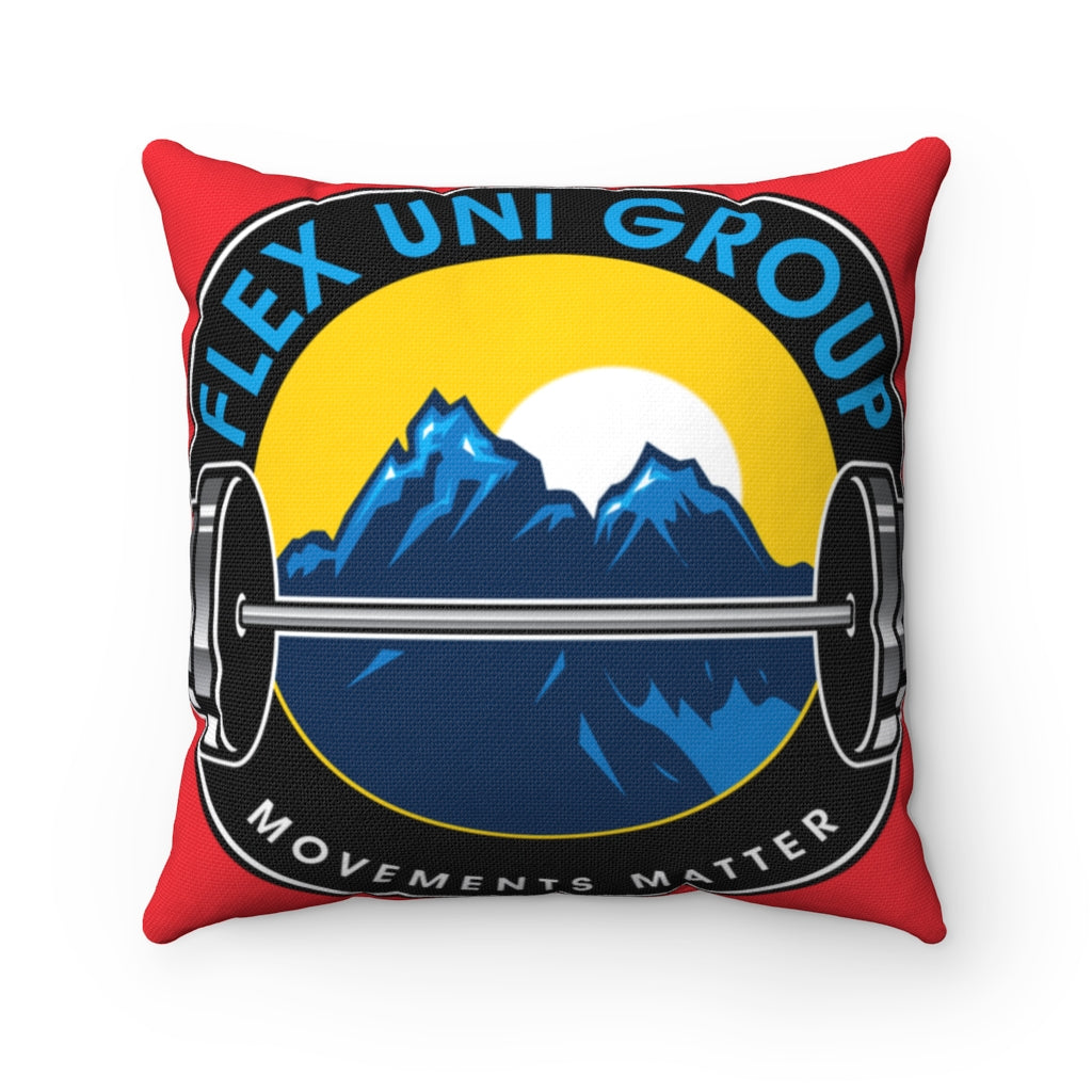Spun Polyester Square Pillow