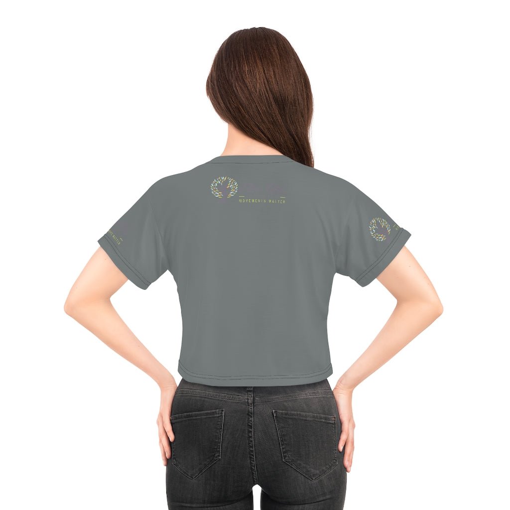 AOP Crop Tee