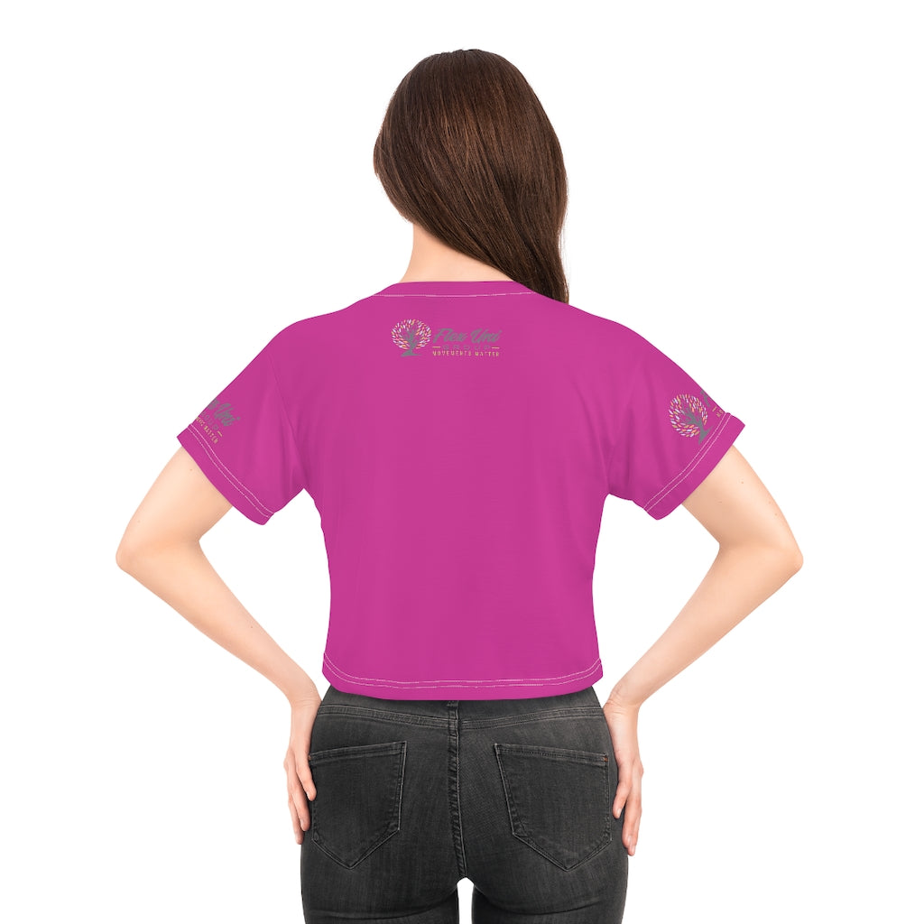 AOP Crop Tee