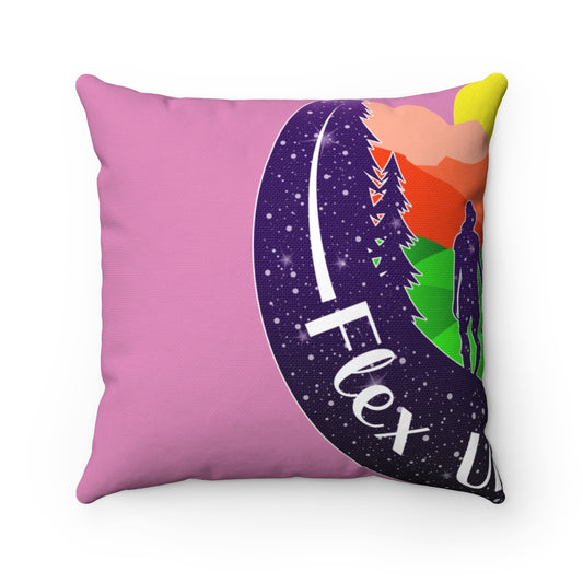 Spun Polyester Square Pillow