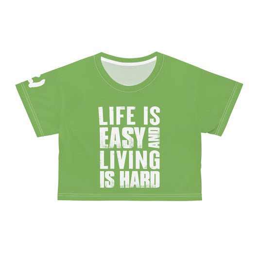 AOP Crop Tee