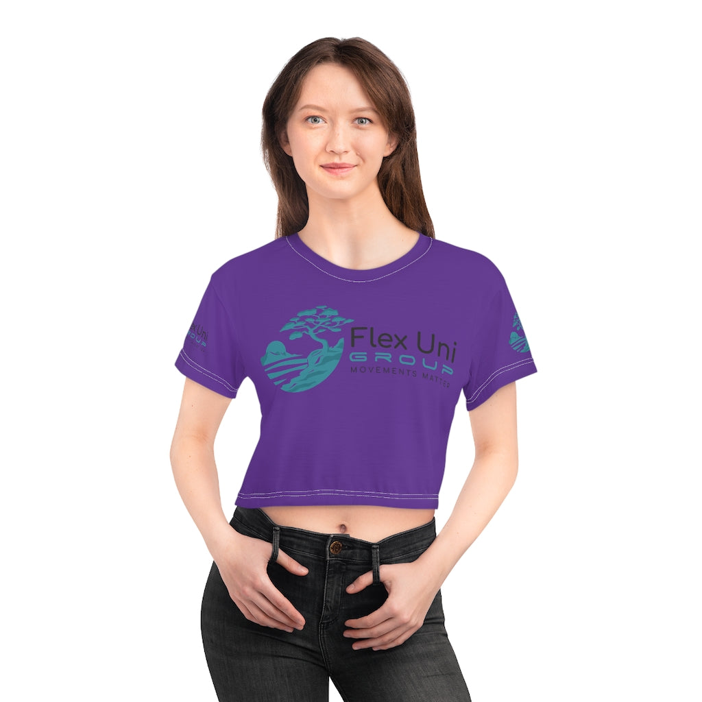 AOP Crop Tee