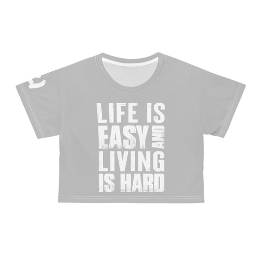AOP Crop Tee