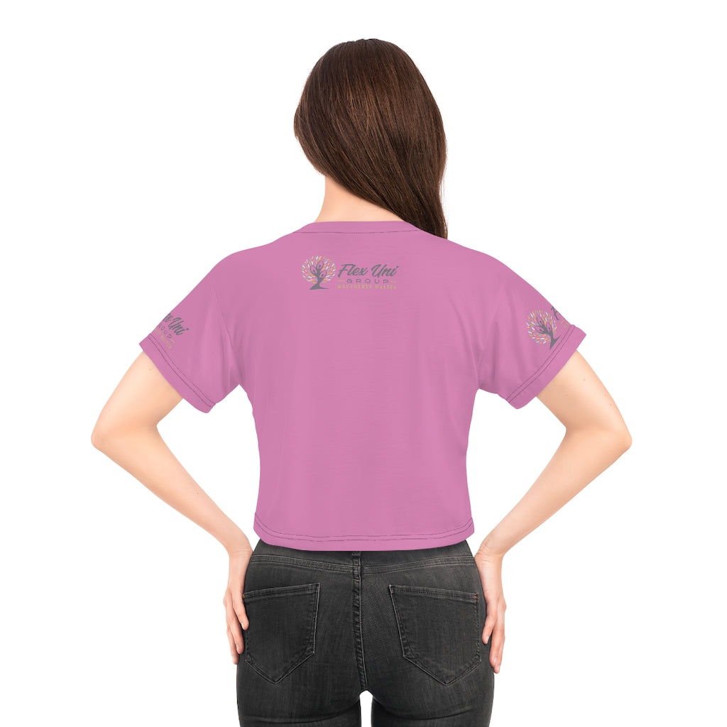 AOP Crop Tee
