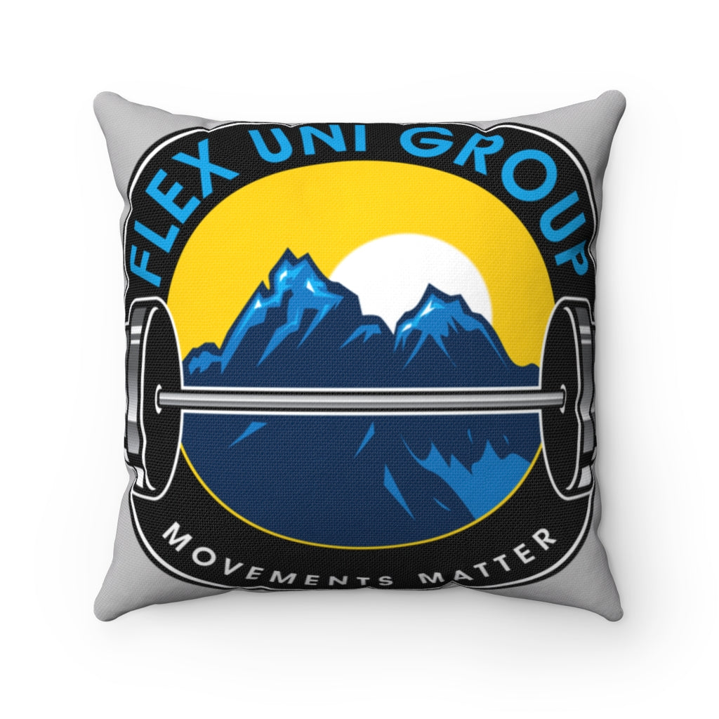 Spun Polyester Square Pillow