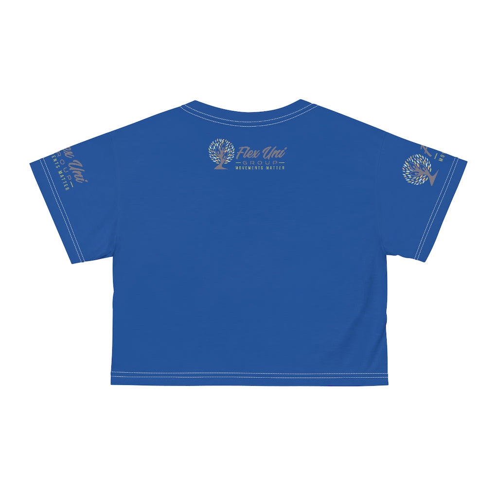 AOP Crop Tee