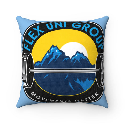 Spun Polyester Square Pillow