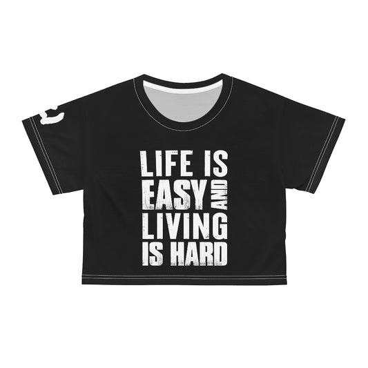 AOP Crop Tee