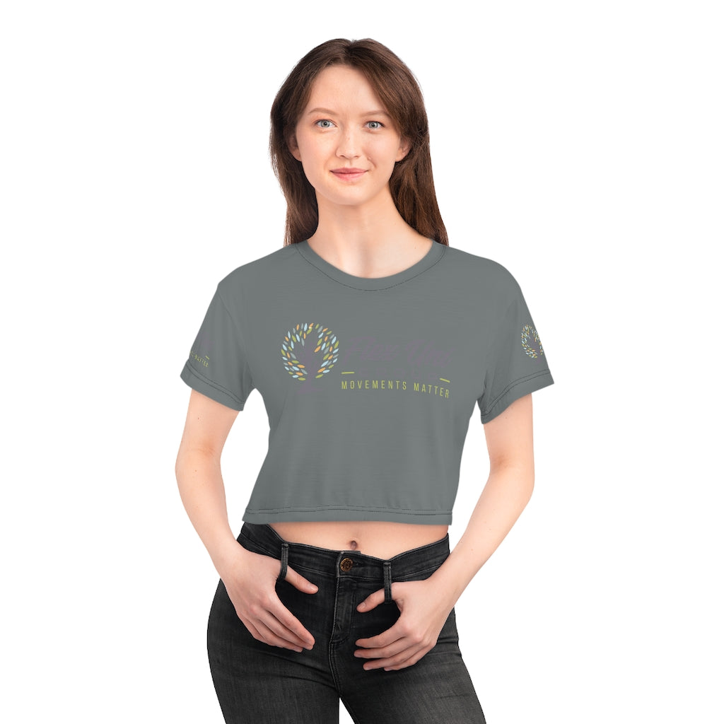 AOP Crop Tee