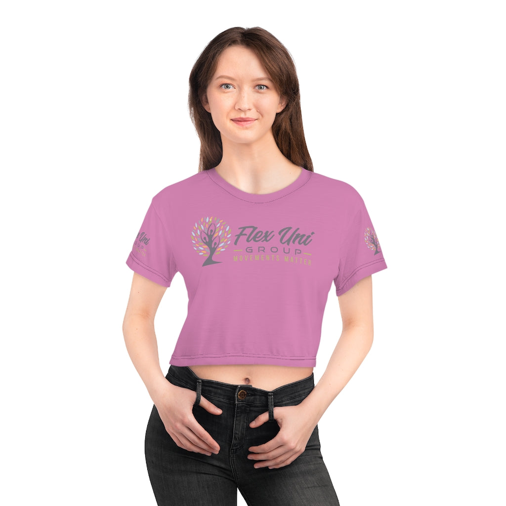 AOP Crop Tee