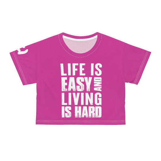 AOP Crop Tee