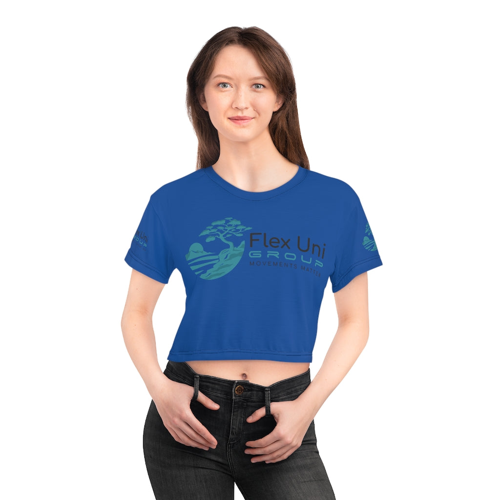 AOP Crop Tee