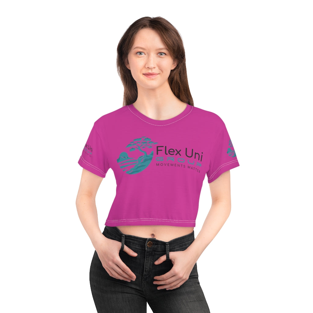 AOP Crop Tee