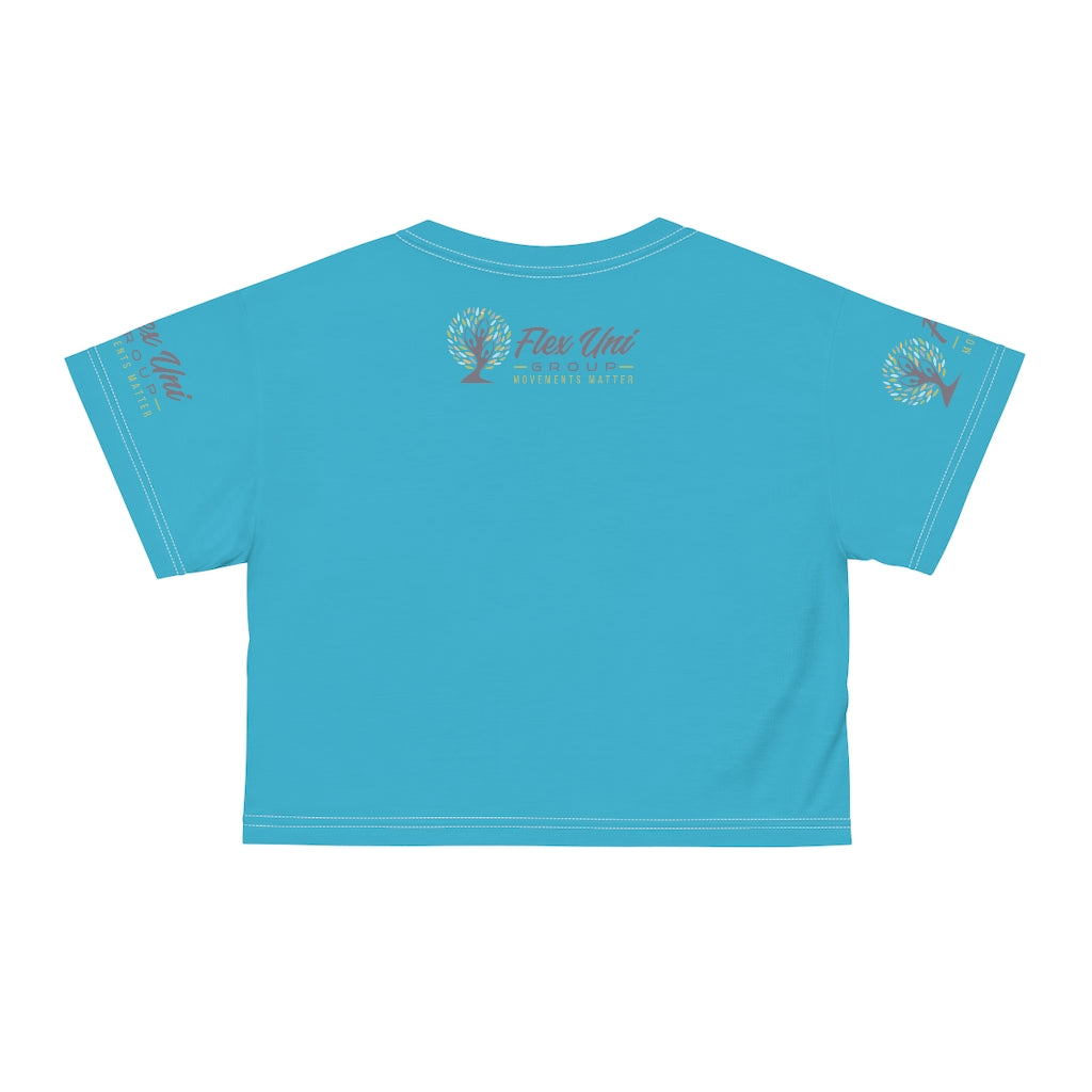 AOP Crop Tee
