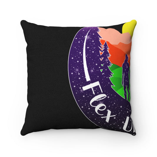 Spun Polyester Square Pillow