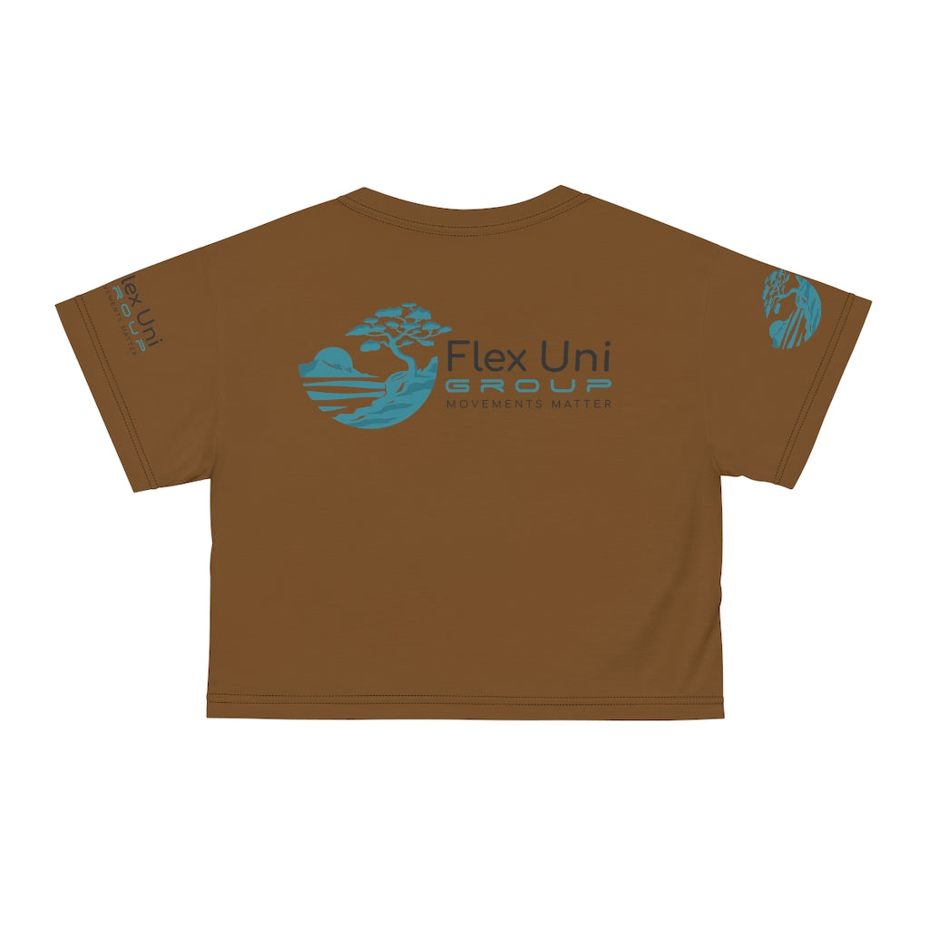 AOP Crop Tee