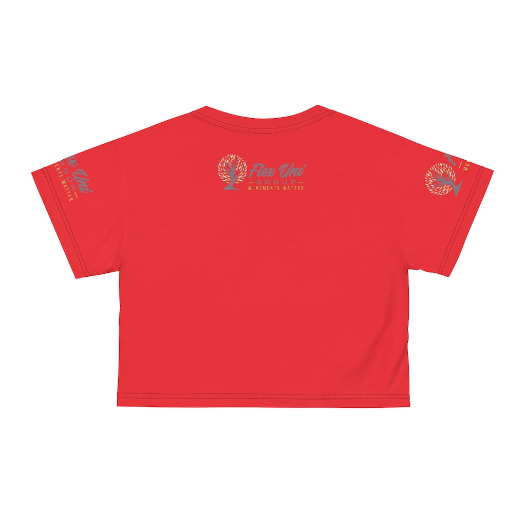 AOP Crop Tee