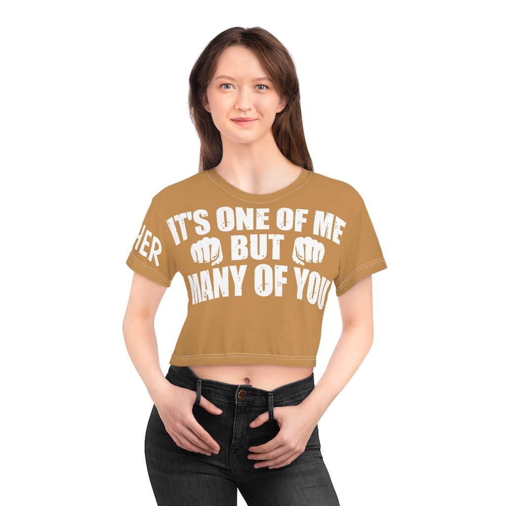 AOP Crop Tee