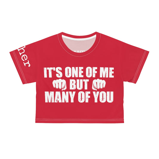 AOP Crop Tee