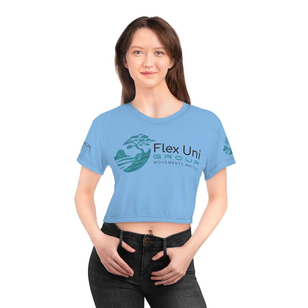 AOP Crop Tee