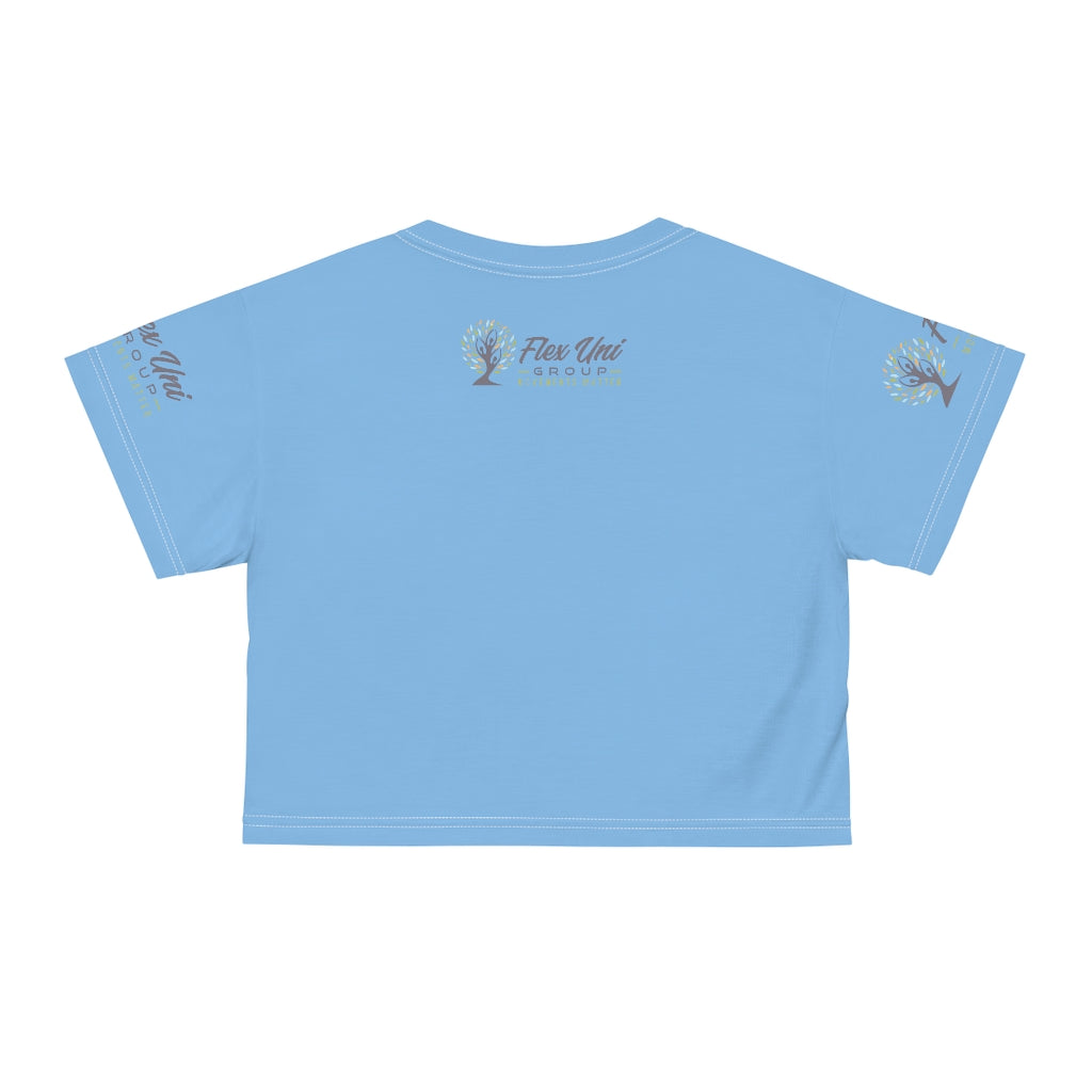 AOP Crop Tee