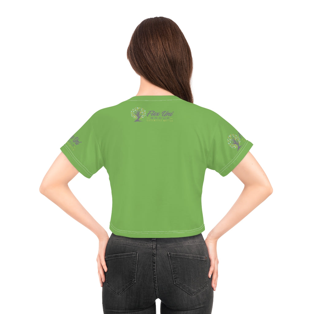 AOP Crop Tee