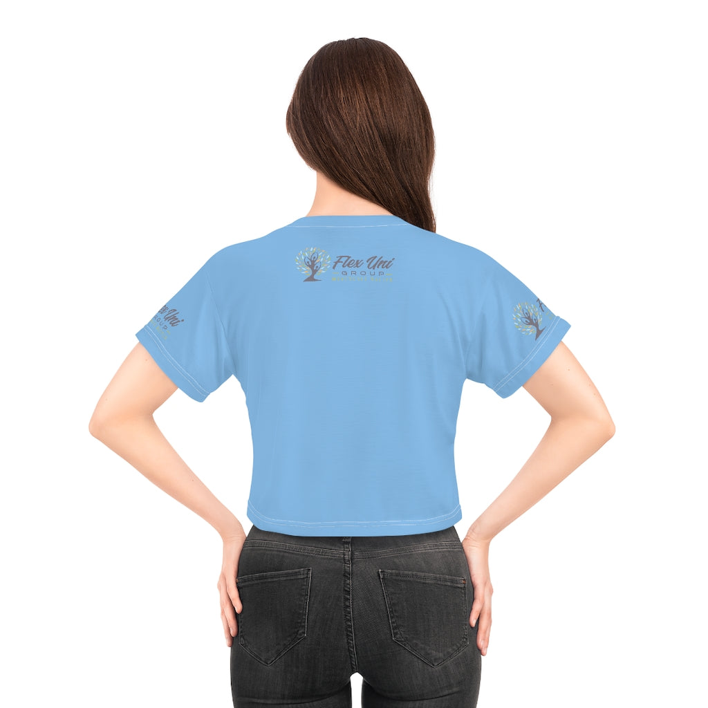 AOP Crop Tee