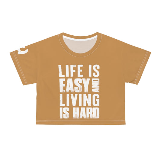 AOP Crop Tee