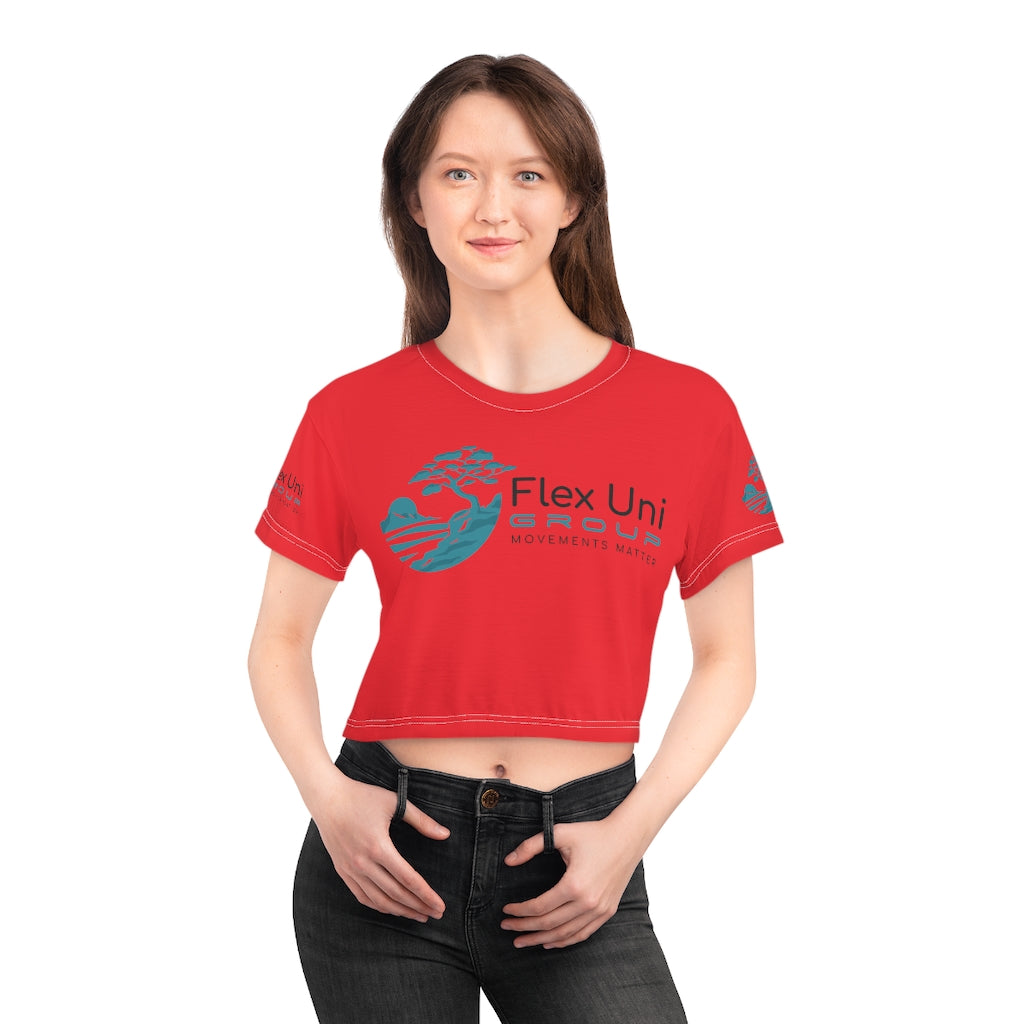 AOP Crop Tee