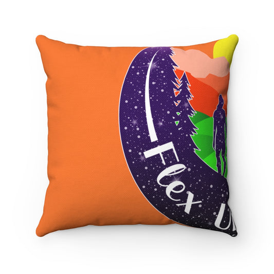 Spun Polyester Square Pillow