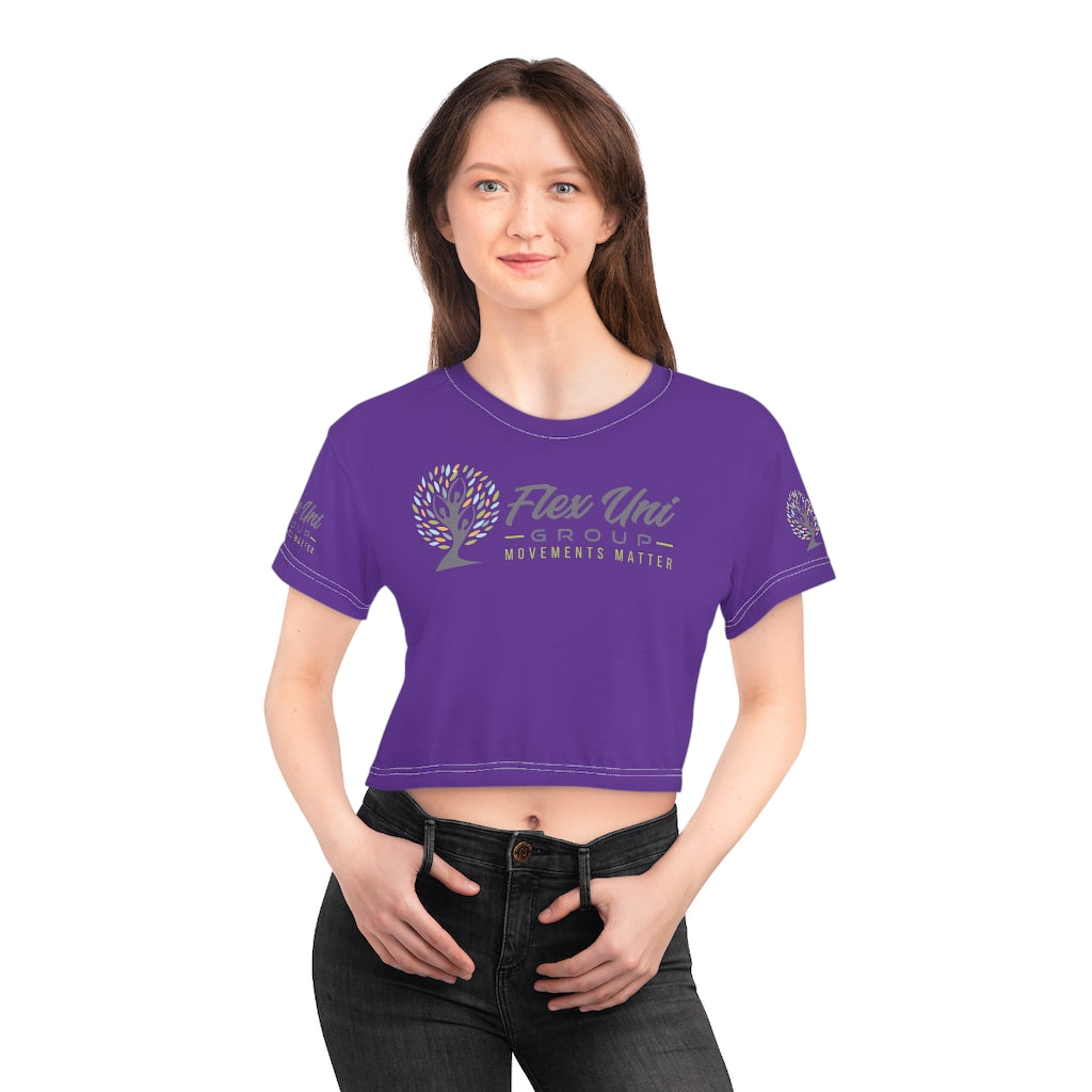 AOP Crop Tee