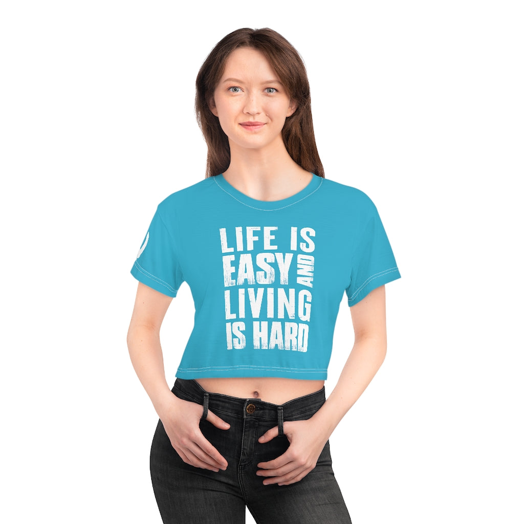 AOP Crop Tee