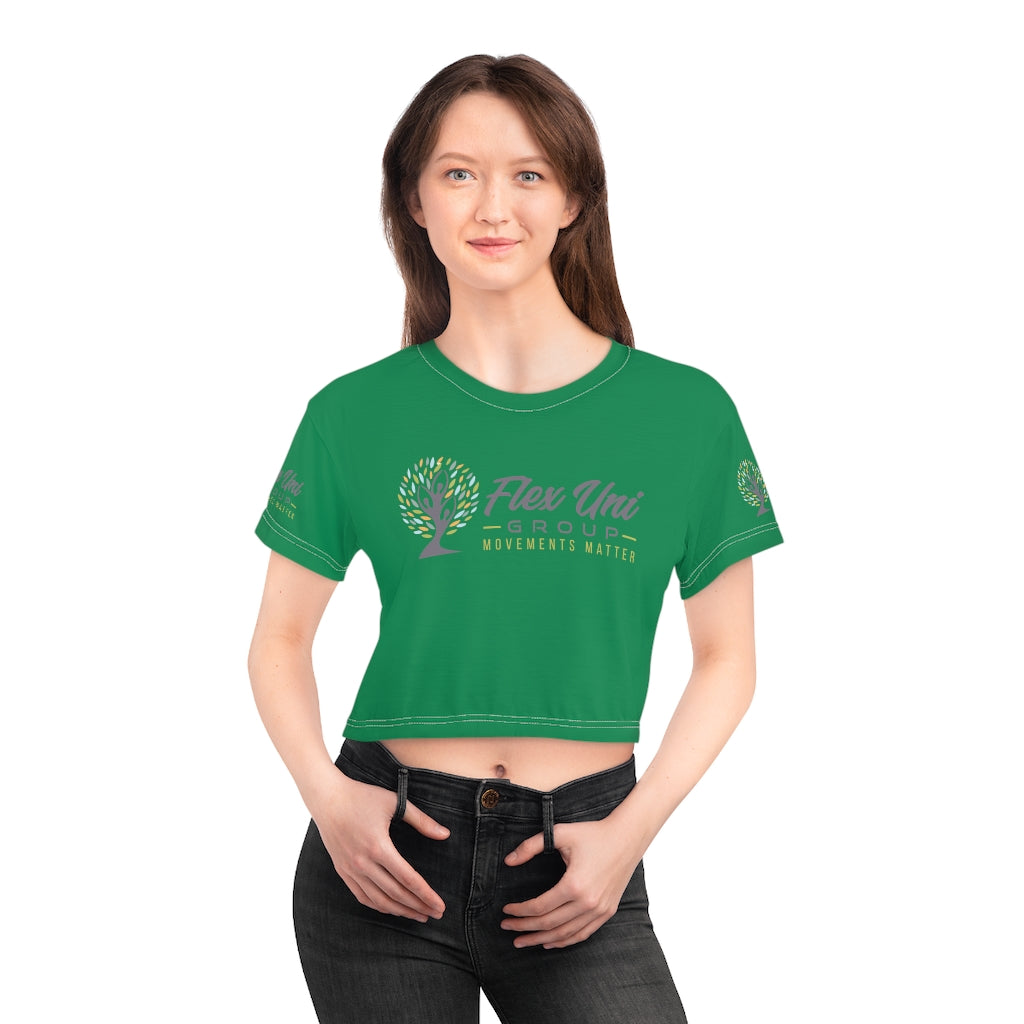 AOP Crop Tee