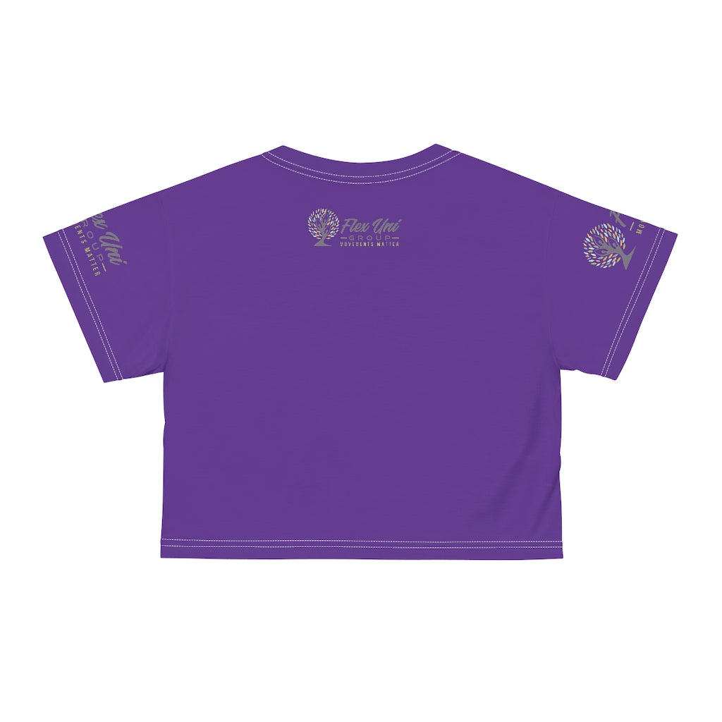 AOP Crop Tee