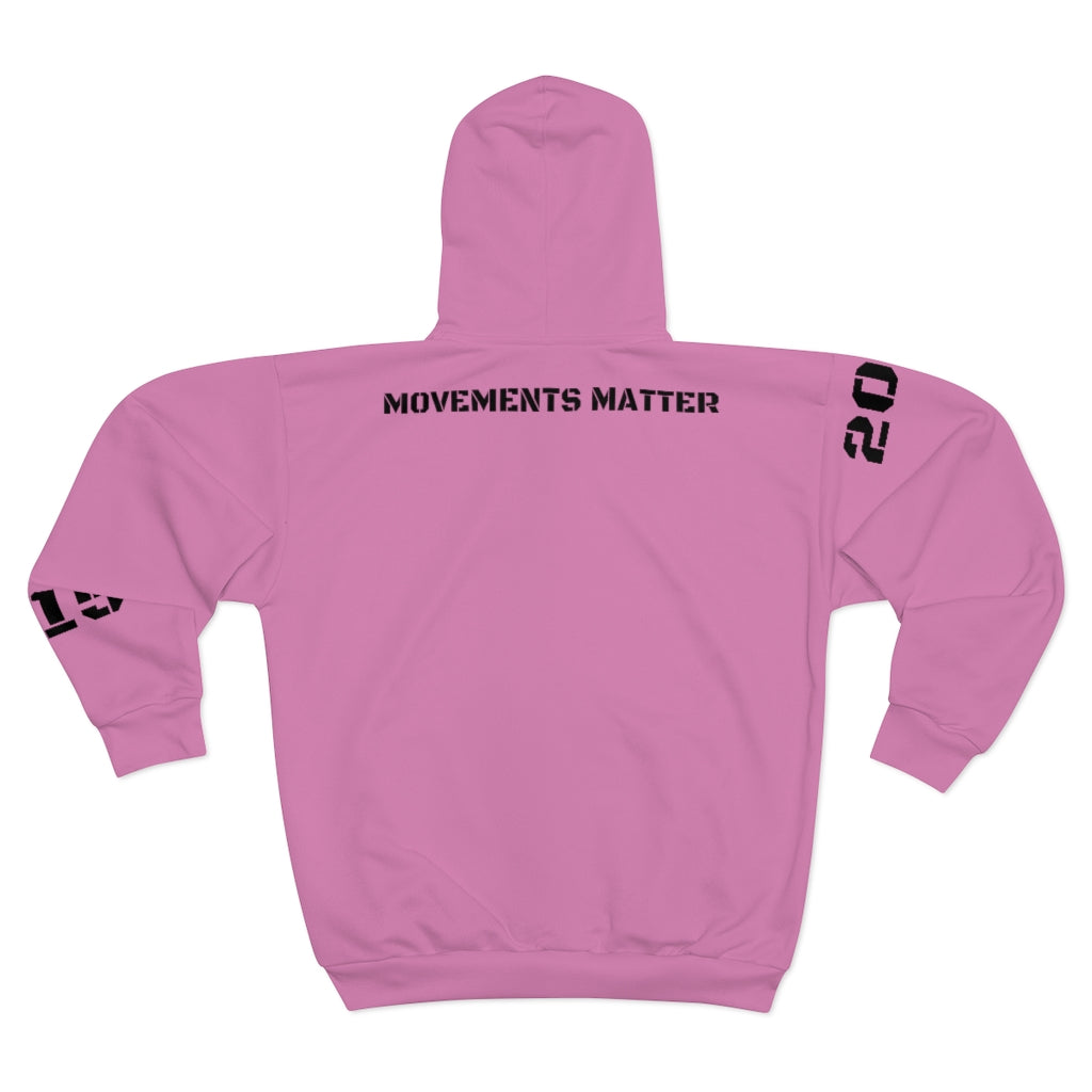 AOP Unisex Zip Hoodie