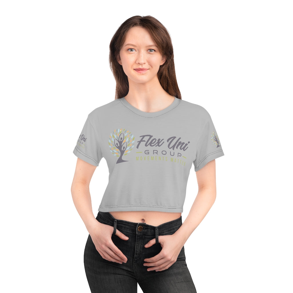 AOP Crop Tee