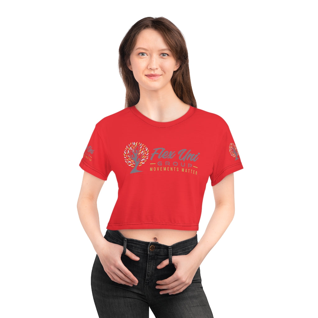 AOP Crop Tee