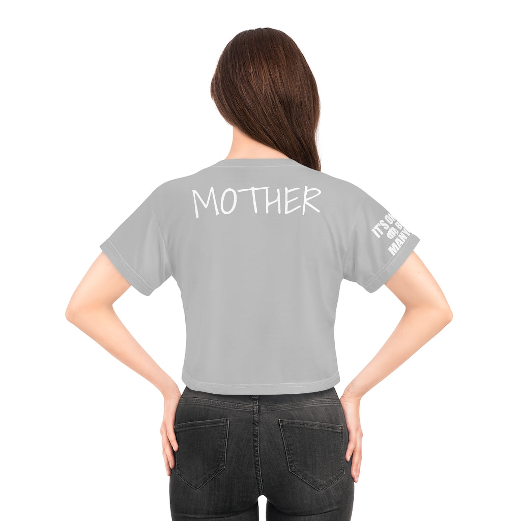 AOP Crop Tee
