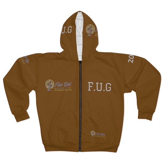 AOP Unisex Zip Hoodie