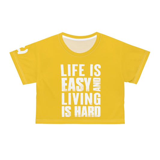 AOP Crop Tee